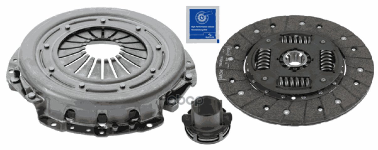13 869 р. Комплект Сцепления Для АМ Газ 3302 Бизнес (Дв.умз 4216, Evotech 2.7 А274) В Сб. Sachs Sachs арт. 3000950069  с доставкой в г. Кемерово