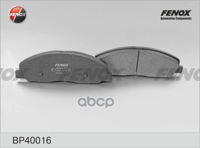 1 699 р. Колодка Тормозная Передняя Для АМ Газель 3302 Next (К-Т) Fenox FENOX арт. BP40016  с доставкой в г. Кемерово