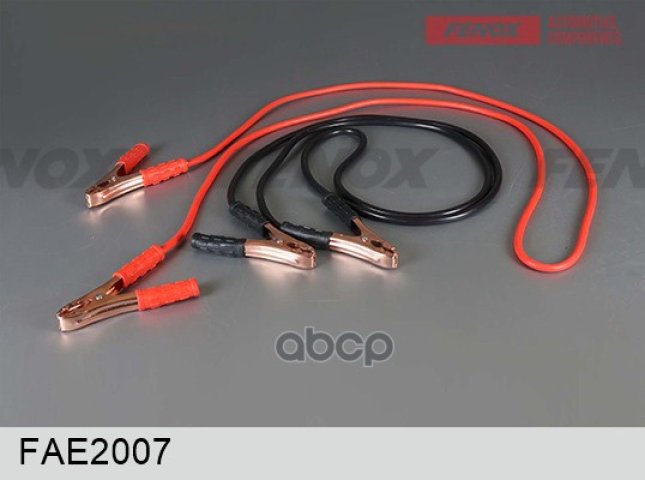 669 р. Провода Пусковые (Прикуривания) Fenox 200А В Сумке, 2.5 М FENOX арт. FAE2007  с доставкой в г. Кемерово