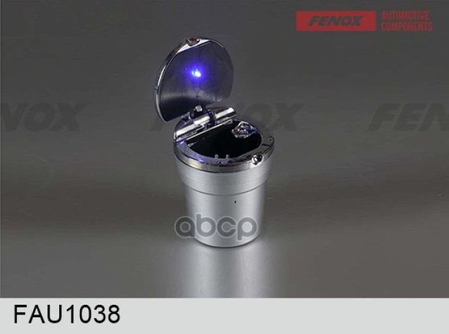 399 р. Пепельница Для Сигарет Для Автомобилей Со Светодиодным Индикатором Fenox Fau1038 FENOX арт. FAU1038  с доставкой в г. Кемерово