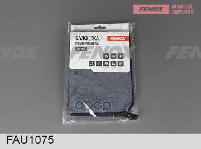 136 р. Салфетка Микрофибра Fenox (30*40 См) Двусторонняя Серо-Красная (Fau1075) FENOX арт. FAU1075  с доставкой в г. Кемерово