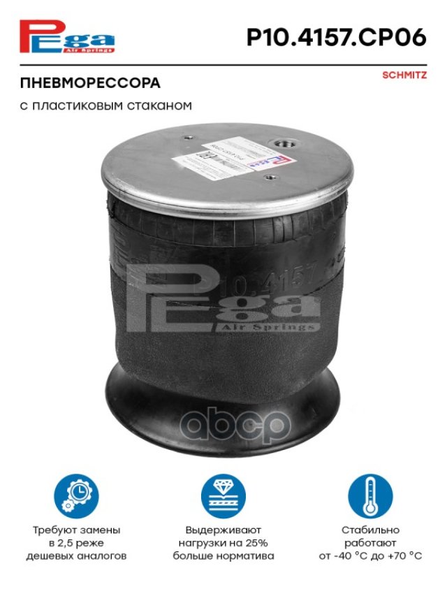 9 249 р. ППодушка 4157Np06 Schmitz (С Пласт. Стак.) PEGA арт. P104157CP06  с доставкой в г. Кемерово