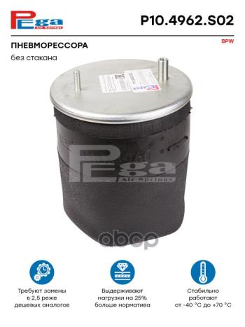 7 749 р. ППодушка 4962Np02 Bpw (Без Стакана) PEGA арт. P104962S02  с доставкой в г. Кемерово. Увеличить фотографию 1