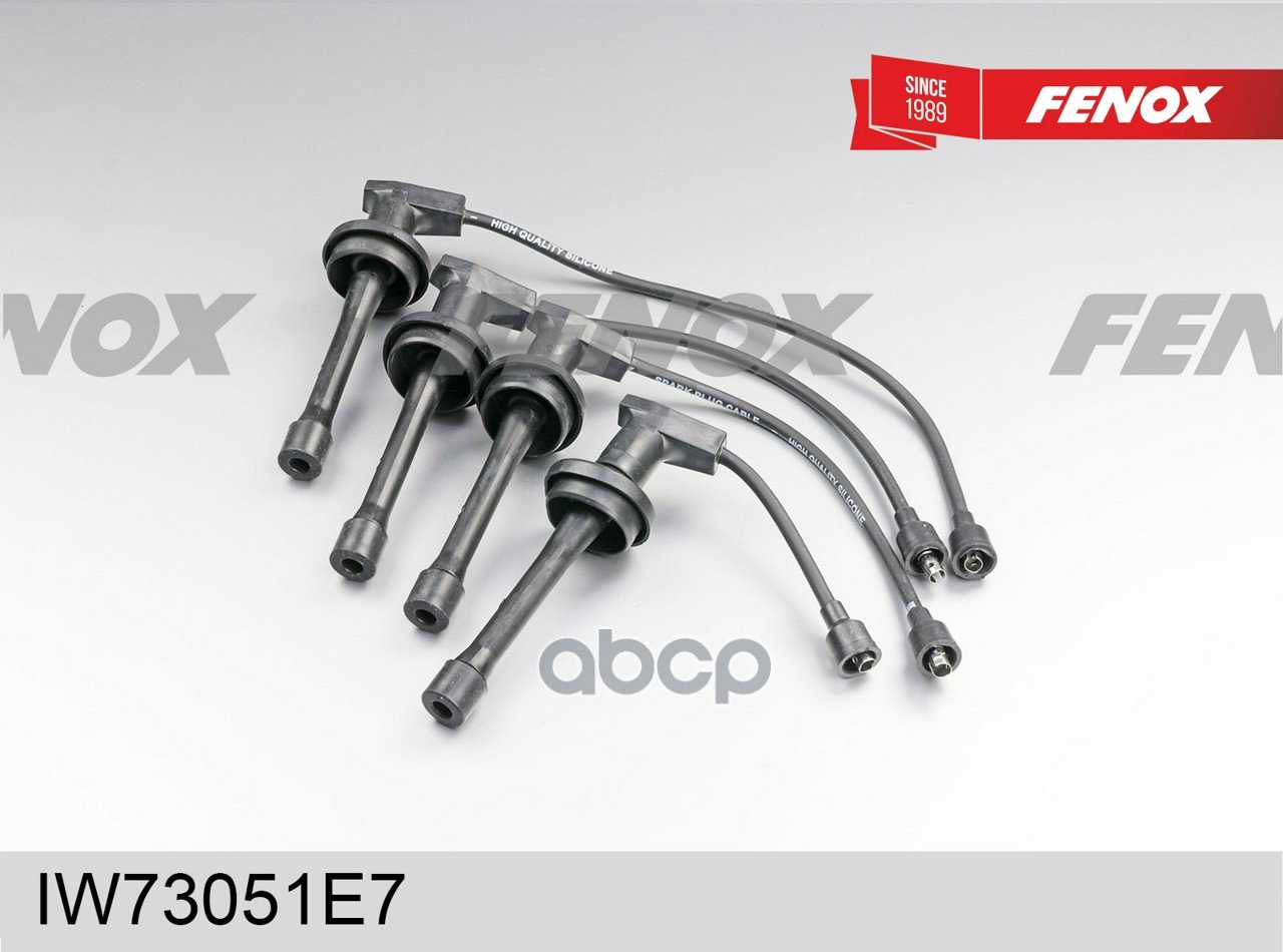 1 659 р. Провода Высоковольтные Уаз Дв.4091 Змз С Наконечниками Fenox (Iw73051e7) FENOX арт. IW73051E7  с доставкой в г. Кемерово