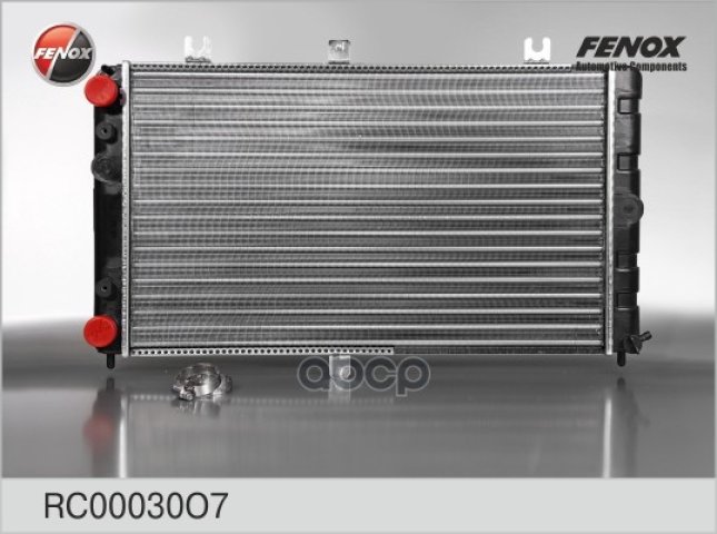 3 799 р. Радиатор Охлаждения Ваз 2170 Алюм. 2-Ряд. (Rc00030o7) Fenox (2170-1301012) FENOX арт. RC00030O7  с доставкой в г. Кемерово