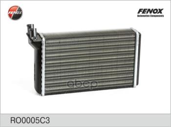 1 159 р. Радиатор Отопителя Ваз 2110-12 (2-Х Ряд.алюм.) До 2003 Г. Fenox (Ro0005c3) FENOX арт. RO0005C3  с доставкой в г. Кемерово. Увеличить фотографию 1
