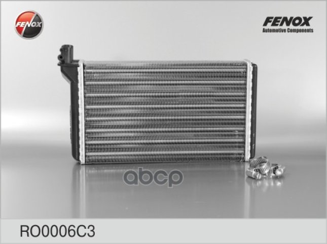 1 359 р. Радиатор Отопителя Ваз 2110-12 С 2003 Г., 2170 (2-Х Ряд. Алюм.) Fenox (Rо0006с3) (2111-8101060) FENOX арт. RO0006C3  с доставкой в г. Кемерово