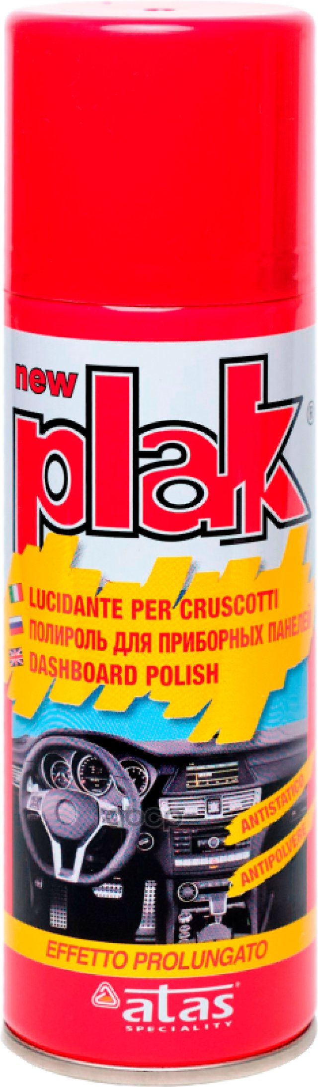 240 р. Полироль Пластика И Панели Plak Антистатик Вишня (200Мл) Аэрозоль (5104) PLAK арт. 5104  с доставкой в г. Кемерово