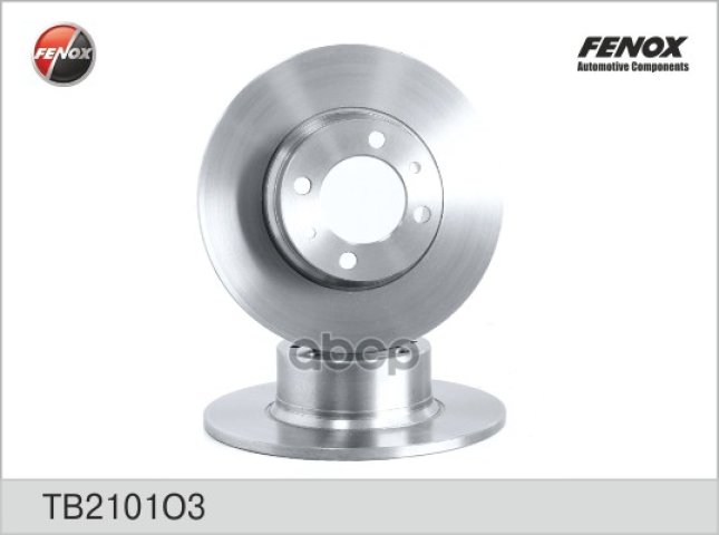 1 439 р. Диск Переднего Тормоза Ваз 2101-07 Fenox (Tb2101o3) (2101-3501070) FENOX арт. TB2101O3  с доставкой в г. Кемерово