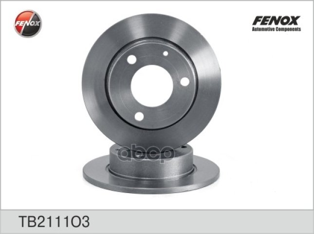 1 269 р. Диск Переднего Тормоза Ваз 1111 Fenox (Tb2111o3) (1111-3501070) FENOX арт. TB2111O3  с доставкой в г. Кемерово