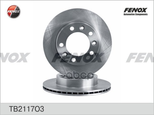 2 999 р. Диск Переднего Тормоза Для АМ Газ 2217 Fenox (Tb2117o3) (2217003501077000) FENOX арт. TB2117O3  с доставкой в г. Кемерово