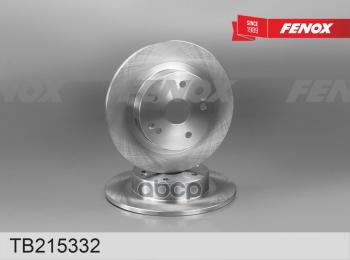 Диск Заднего Тормоза Geely Coolray 20 Fenox (Tb215332) FENOX арт. TB215332