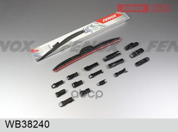 Щетка Стеклоочистителя 380 Мм15 Гибридная Fenox Крепление: 15 В 1 FENOX арт. WB38240