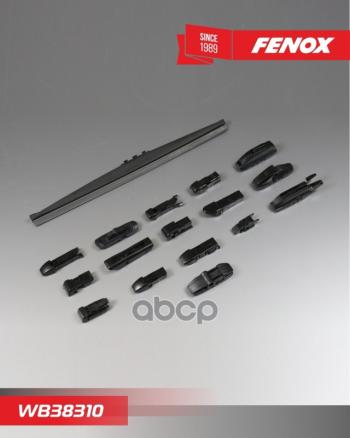 499 р. Щетка Стеклоочистителя 380 Мм15 Зимняя Fenox  (1 Шт) Крепление: 15 В 1 FENOX арт. WB38310  с доставкой в г. Кемерово. Увеличить фотографию 2