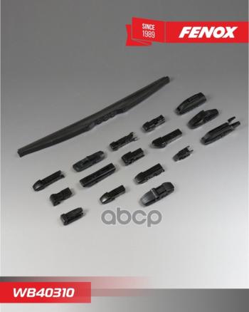 559 р. Щетка Стеклоочистителя 400 Мм16 Зимняя Fenox  (1 Шт) Крепление: 15 В 1 FENOX арт. WB40310  с доставкой в г. Кемерово. Увеличить фотографию 2