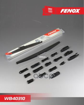 Щетка Стеклоочистителя 400 Мм16 Зимняя Fenox  (1 Шт) Крепление: 15 В 1 FENOX арт. WB40310