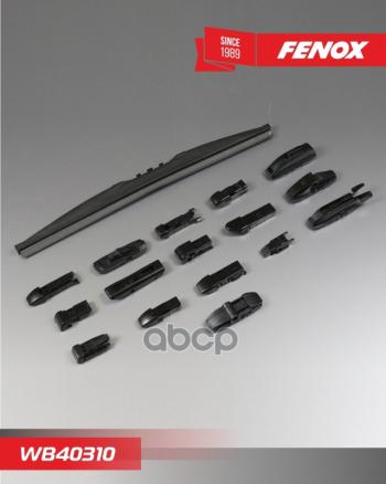 559 р. Щетка Стеклоочистителя 400 Мм16 Зимняя Fenox  (1 Шт) Крепление: 15 В 1 FENOX арт. WB40310  с доставкой в г. Кемерово. Увеличить фотографию 4