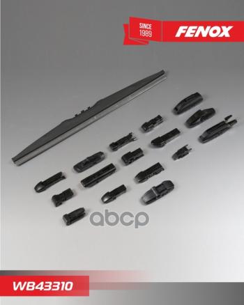 449 р. Щетка Стеклоочистителя 430 Мм17 Зимняя Fenox  (1 Шт) Крепление: 15 В 1 FENOX арт. WB43310  с доставкой в г. Кемерово. Увеличить фотографию 2