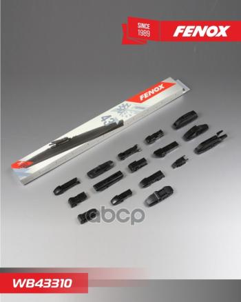 449 р. Щетка Стеклоочистителя 430 Мм17 Зимняя Fenox  (1 Шт) Крепление: 15 В 1 FENOX арт. WB43310  с доставкой в г. Кемерово. Увеличить фотографию 4