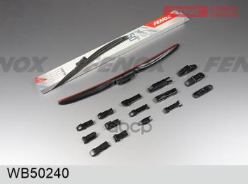 Щетка Стеклоочистителя 500 Мм20 Гибридная Fenox Крепление: 15 В 1 FENOX арт. WB50240