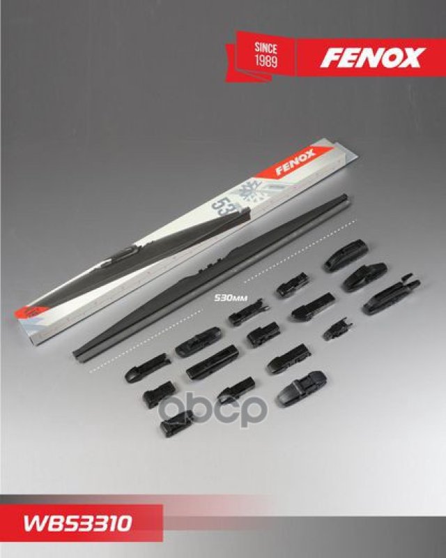 539 р. Щетка Стеклоочистителя 530 Мм21 Зимняя Fenox  (1 Шт) Крепление: 15 В 1 FENOX арт. WB53310  с доставкой в г. Кемерово