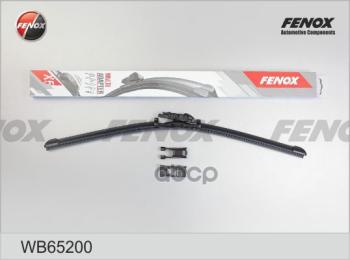Щетка Стеклоочистителя 650Мм26 Бескаркасная Fenox + 5 Адаптеров (1Шт.) (Wb65200) FENOX арт. WB65200