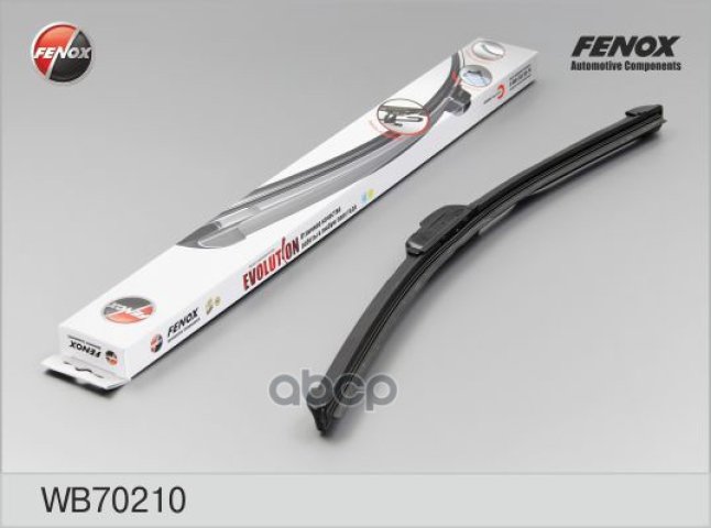 273 р. Щетка Стеклоочистителя 700 Мм28 Бескаркасная Fenox (1 Шт) (Wb70210) FENOX арт. WB70210  с доставкой в г. Кемерово