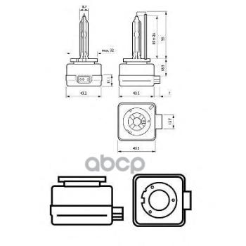 6 449 р. Лампа Ксеноновая D1s 85V 35W Philips Xenon Vision Pk32d-2 Philips арт. 85415VIC1  с доставкой в г. Кемерово. Увеличить фотографию 2