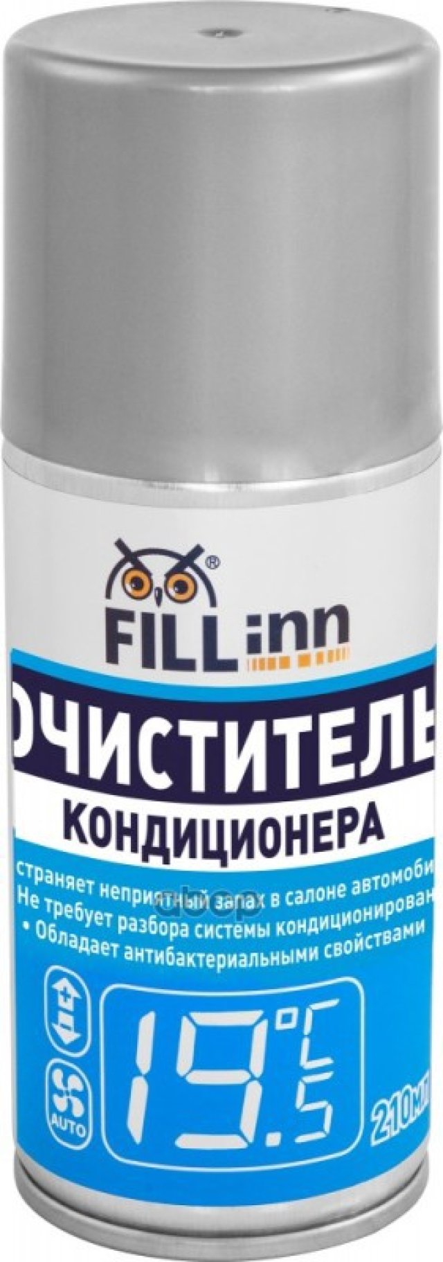 197 р. Очиститель Кондиционера АМ Fill Inn (Освежитель Запахов) (210 Мл.) Аэрозоль (Fl065) FILL INN арт. FL065  с доставкой в г. Кемерово