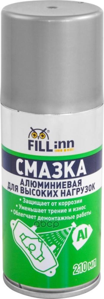 259 р. Смазка Алюминевая Fill Inn Для Высоких Нагрузок (210 Мл.) Аэроз. (Fl128) FILL INN арт. FL128  с доставкой в г. Кемерово. Увеличить фотографию 1