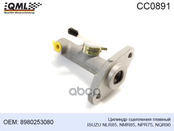 Цилиндр Сцепления Isuzu Nlr,Nmr,Npr,Nqr90 Главный 1316 Qml QML арт. CC0891