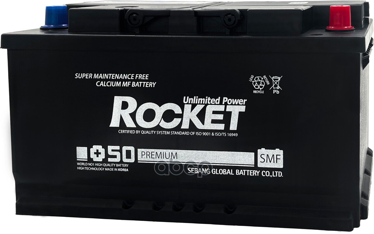 14 349 р. Аккумулятор 100 Rocket Smf Обратная Полярность ROCKET арт. SMF 100L-L5  с доставкой в г. Кемерово