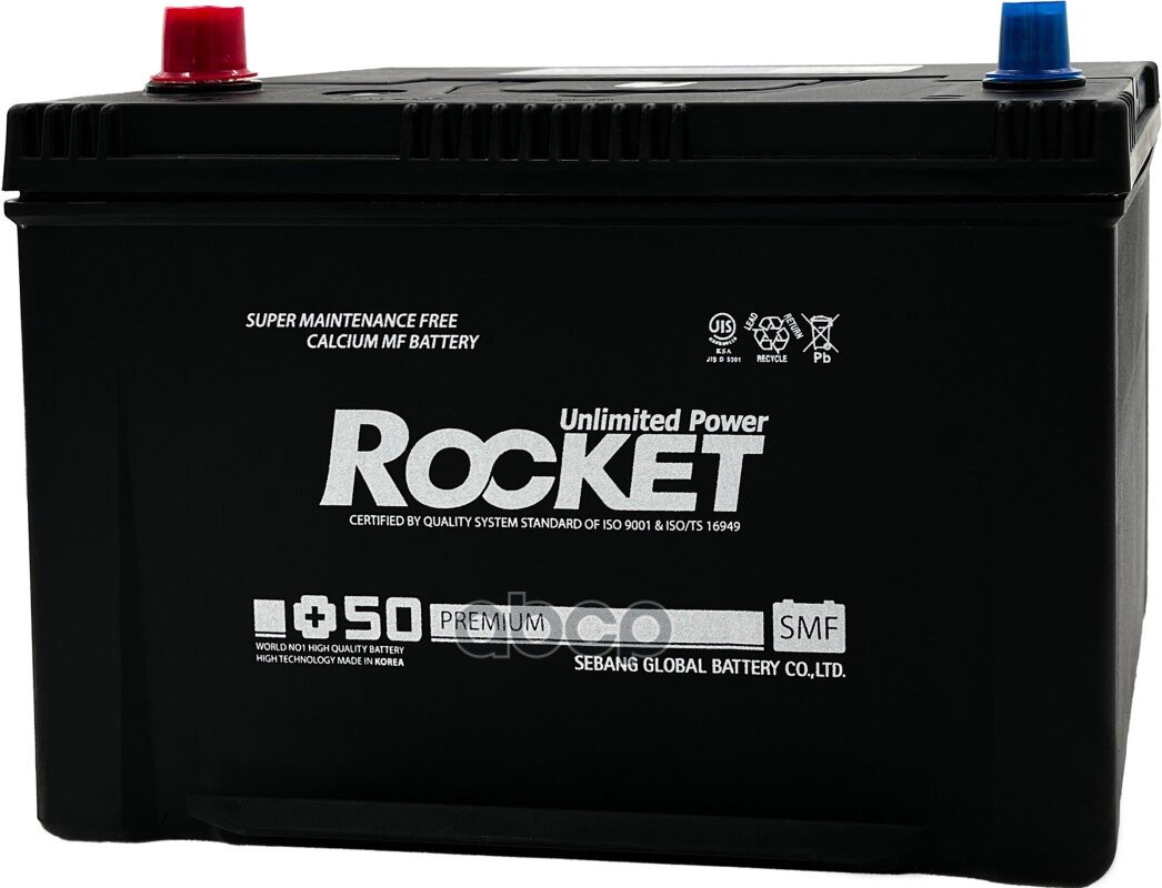 15 399 р. Аккумулятор 100 Rocket Smf Asia Прямая Полярность ROCKET арт. SMF 125D31R  с доставкой в г. Кемерово
