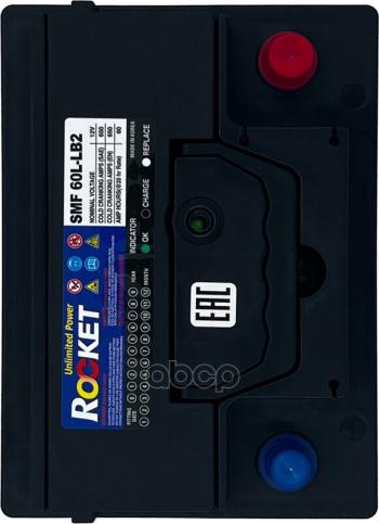 9 999 р. Аккумулятор  60 Rocket Smf Обратная Полярность (Низкий) ROCKET арт. SMF 60L-LB2  с доставкой в г. Кемерово. Увеличить фотографию 2