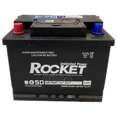 9 899 р. Аккумулятор  66 Rocket Smf Прямая Полярность ROCKET арт. SMF 66R-L2  с доставкой в г. Кемерово