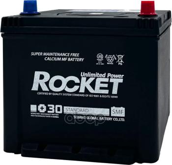 Аккумулятор  65 Rocket Smf Asia Обратная Полярность ROCKET арт. SMF 75D23L