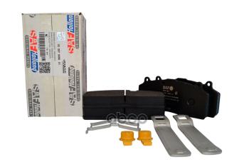 21 099 р. Комплект Тормозных Колодок Дисковых 210X93x30; Haldex Dbt22lt (Modult), Sbs 2220 SAF-HOLLAND арт. 3057009601  с доставкой в г. Кемерово. Увеличить фотографию 2
