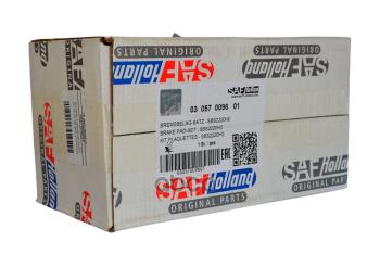 21 099 р. Комплект Тормозных Колодок Дисковых 210X93x30; Haldex Dbt22lt (Modult), Sbs 2220 SAF-HOLLAND арт. 3057009601  с доставкой в г. Кемерово. Увеличить фотографию 3