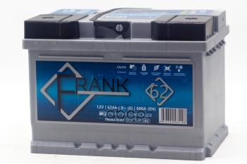 Аккумулятор  62 Frank Обратная Полярность (Низкий) FRANK арт. FR062.0LB2