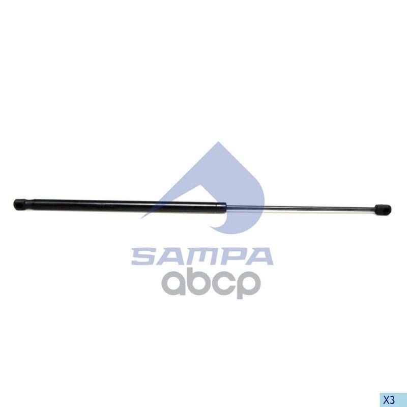 669 р. Амортизатор Капота Газовый 632-263 Mm 370N Volvo Fh12 SAMPA арт. 03031801  с доставкой в г. Кемерово