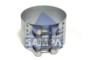 Хомут Трубы Глушителя! D=110 E-Line (Упрощ. Версия) H=70 Scania 93113143 SAMPA арт. 040455