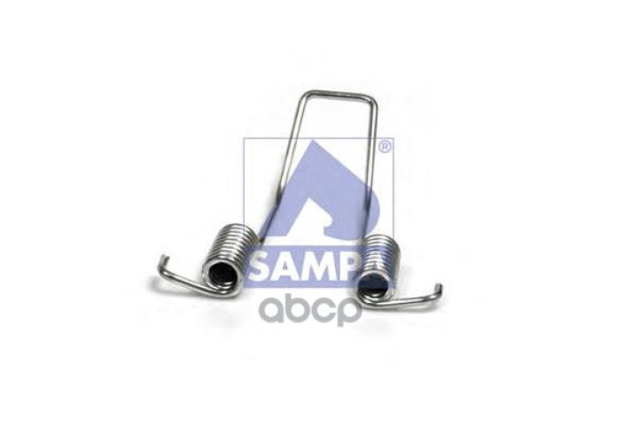 173 р. Пружина Возвратная Bpw V-Образн. С Крючком 124X19x3.6 SAMPA арт. 070111  с доставкой в г. Кемерово