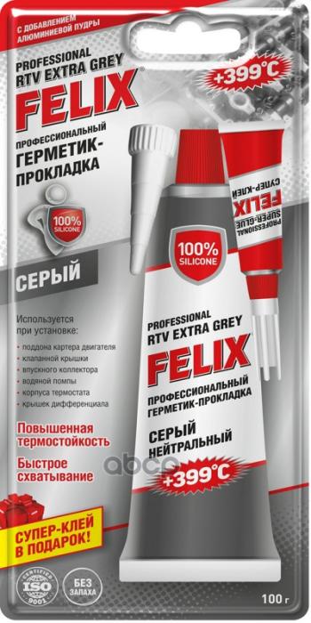 Герметик-Прокладка Felix (Серый)100Г. Felix арт. 411040110