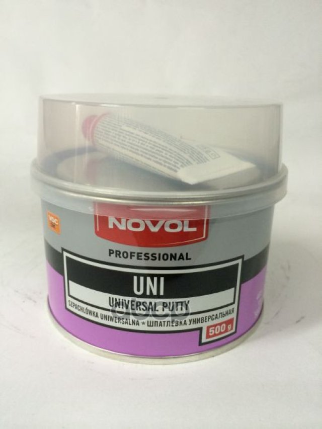 519 р. Шпатлевка Novol Uni Универсальная (0,5 Кг) (1101) Novol арт. 1101  с доставкой в г. Кемерово