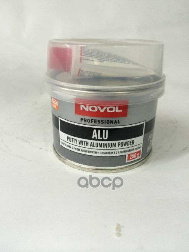 439 р. Шпатлевка Novol Alu С Алюминием (0,25 Кг) (1160) Novol арт. 1160  с доставкой в г. Кемерово