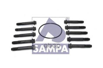 1 009 р. Комплект Крепежа Тормозного Диска SAMPA арт. 075618  с доставкой в г. Кемерово. Увеличить фотографию 1