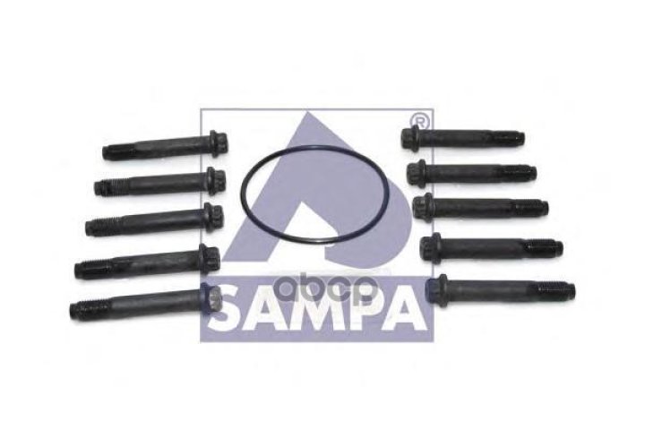 1 009 р. Комплект Крепежа Тормозного Диска SAMPA арт. 075618  с доставкой в г. Кемерово