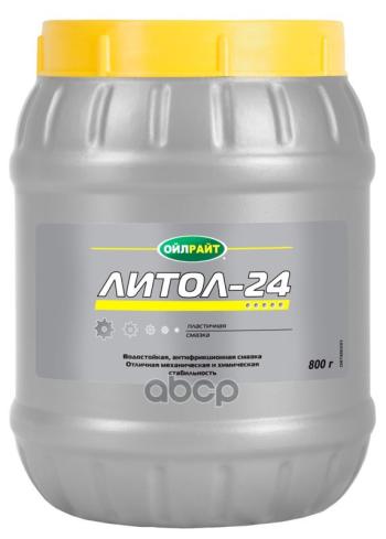 295 р. Смазка Литол-24  Oilright   800Гр. OILRIGHT арт. 6003  с доставкой в г. Кемерово. Увеличить фотографию 1