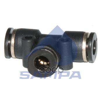 Фитинг Быстросъемный Т-Образный D6*D6*D6 SAMPA арт. 093.046