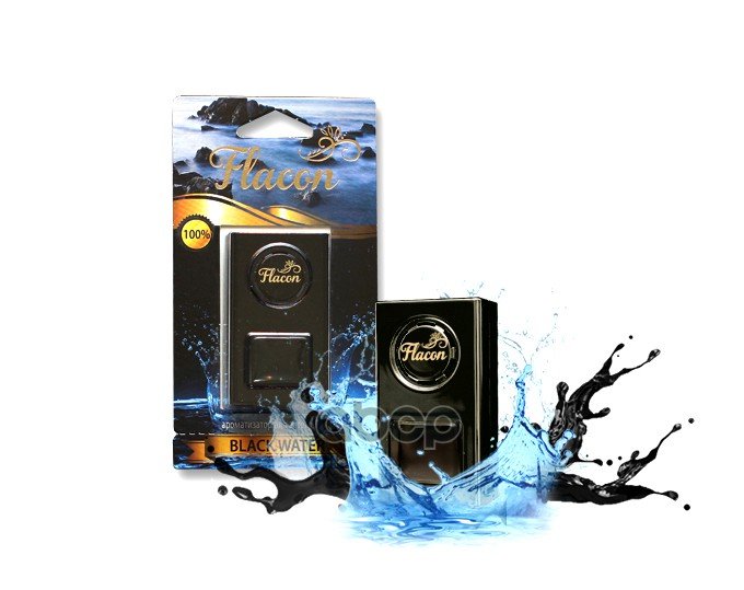 349 р. Ароматизатор На Дефлектор Мембранный Fouette Flacon Black Water (Fl-04) Fouette арт. FL-04  с доставкой в г. Кемерово
